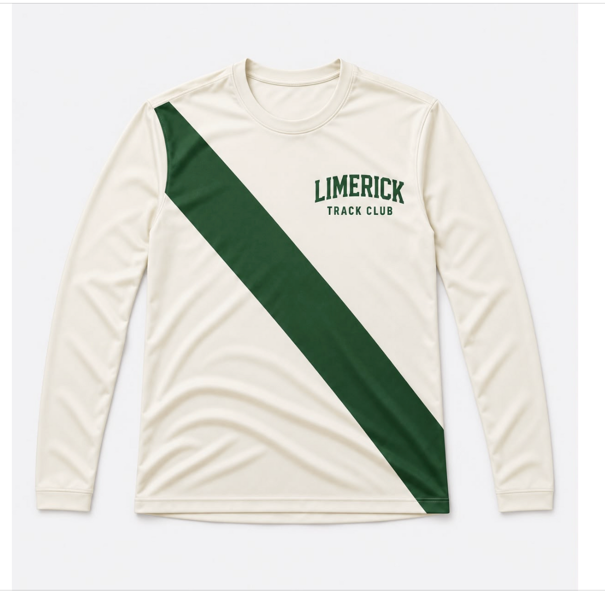 Long Sleeve Limerick Track Club White